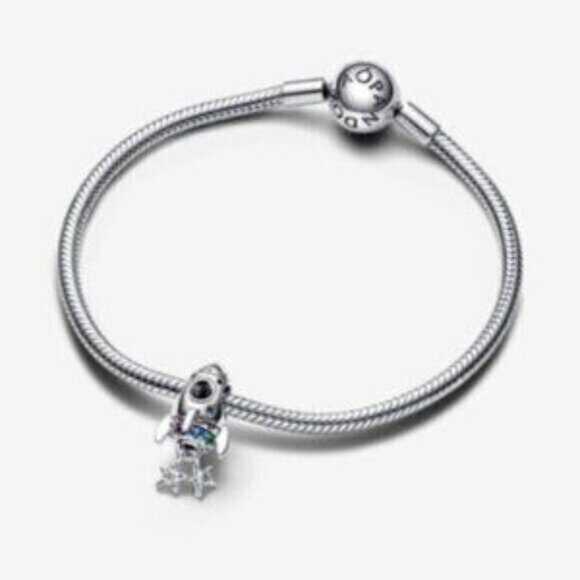 Pandora Space Love Rocket Charm - Picture 2 of 4